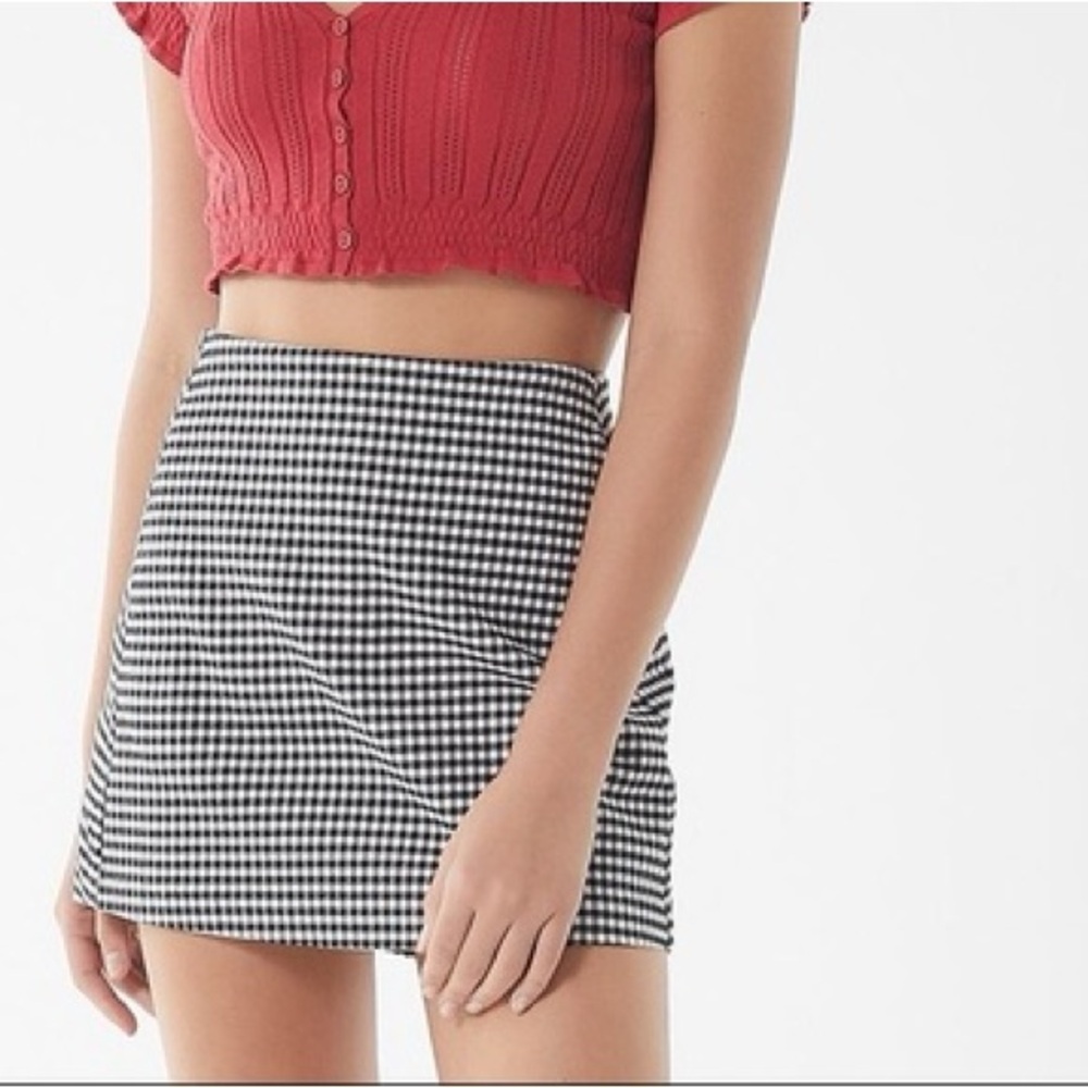 Urban Outfitters gingham mini